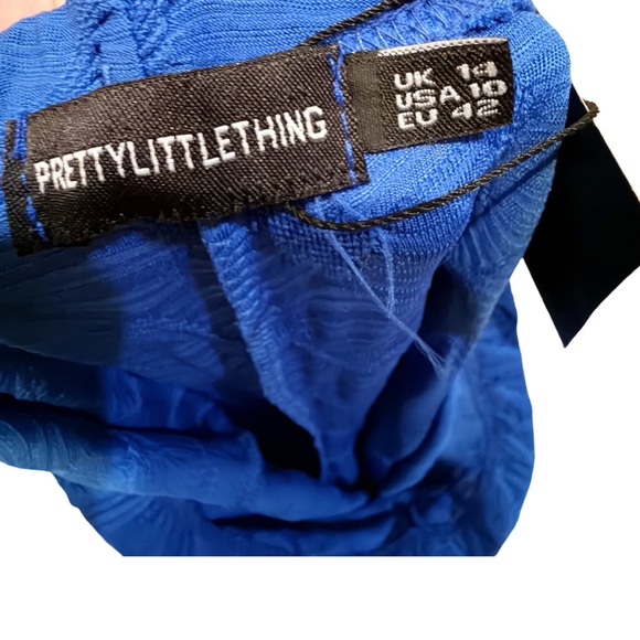 Pretty Little Thing Vibrant Blue woman's Leggings & bodysuit - Picture 6 of 6